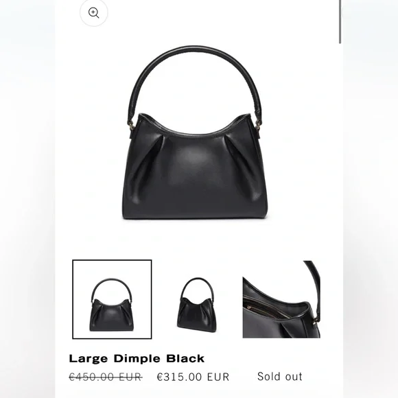 Elleme Black M-L Dimple (?) Bag - Picture 9 of 10